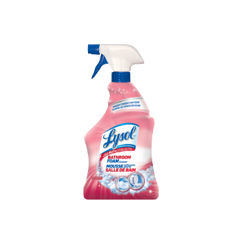 Lysol Spray nettoyant pour salle de bain, mousse pour salle de bain,  fraîcheur d'été, élimine 9,9 % des bactéries, champignons et virus, 950 ml  : : Santé et Soins personnels