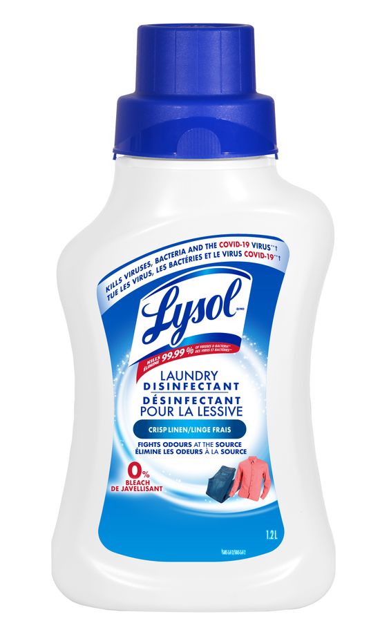 Packshot de Lysol Désinfectant pour le Linge - Linge Frais