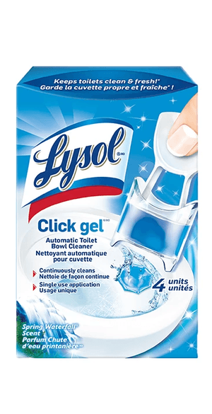 Nettoyant Automatique pour Cuvette - Click Gel Cascade de Printemps 4 unités
