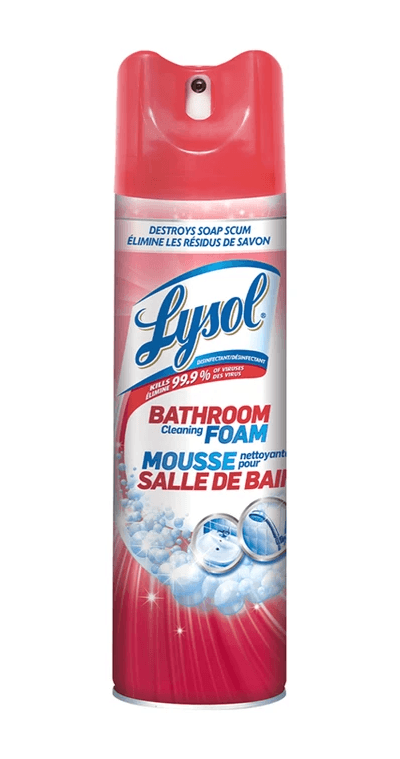 Packshot de Lysol Nettoyant Salle de Bain - Nettoyant Mousse Salle de Bain - Fraîcheur d’Été