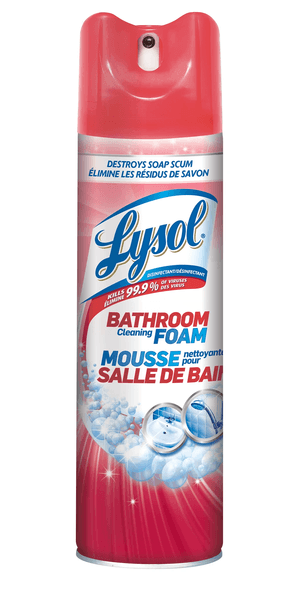 Packshot de Lysol Nettoyant Salle de Bain - Nettoyant Mousse Salle de Bain - Fraîcheur d’Été