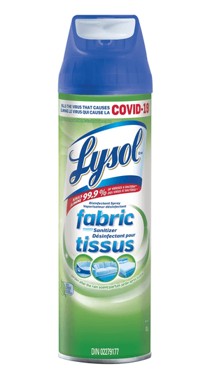 Packshot de Lysol Spray Désinfectant Tissus 425 g