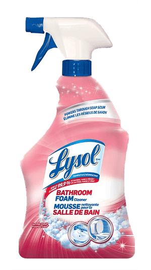 Packshot de Lysol Nettoyant Salle de Bain - Nettoyant Mousse Salle de Bain - Fraîcheur d’Été
