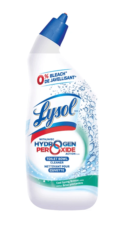 Packshot de Nettoyant pour cuvette Lysol - Action Peroxyde d’hydrogène 710 mL