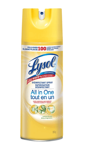 Packshot de Lysol Spray Désinfectant - Brise d'argumes 350 g