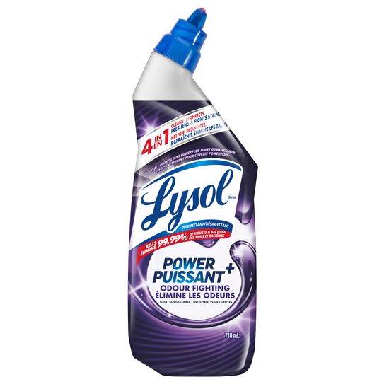 Packshot of Lysol Toilet Bowl Cleaner - Power + Odour Fighting Fresh Scent 710 mL