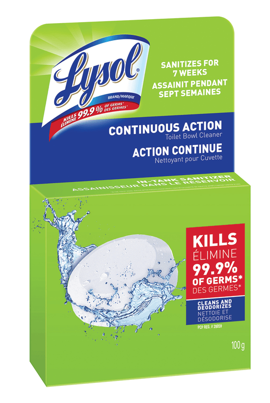 Packshot of Lysol In Tank Toilet Bowl Cleaner - Continuous Action 100 g